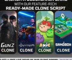 Seamlessly Deploy Blockchain Gaming Ventures Using Our White Label Clone Script