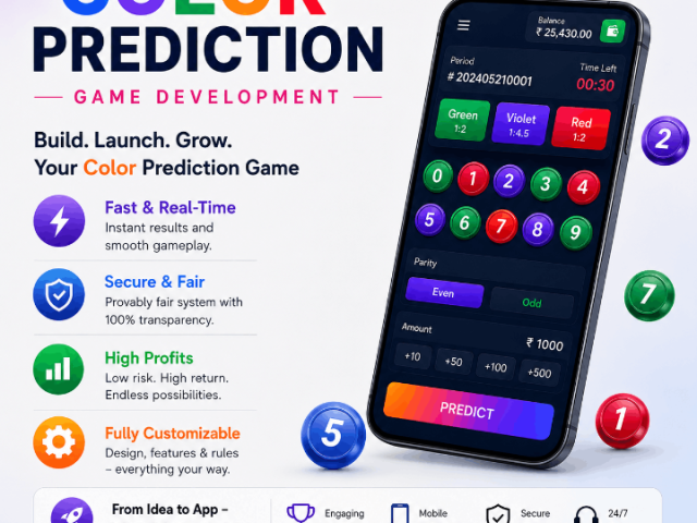 Advanced Color Prediction Game Development for Future-Ready Gaming Businesses
