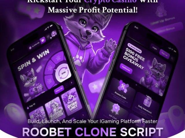 Get Started in Crypto Gambling with Scalable Roobet Clone Script Solution