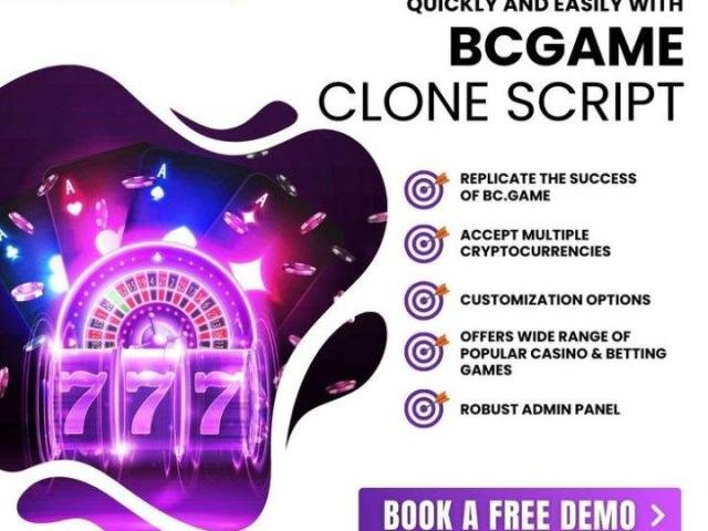 BC.Game Clone Script: Business-Ready Solution for Modern Blockchain Casinos